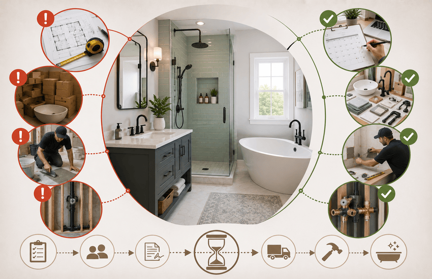 The Most Common Bathroom Remodeling Delays (And How to Avoid Them)
