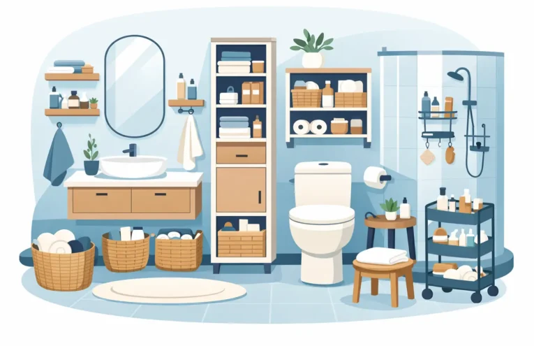 12 Small Bathroom Storage Ideas That Work