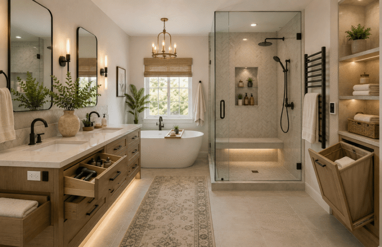 Custom Bathroom Features That Make Everyday Life Easier