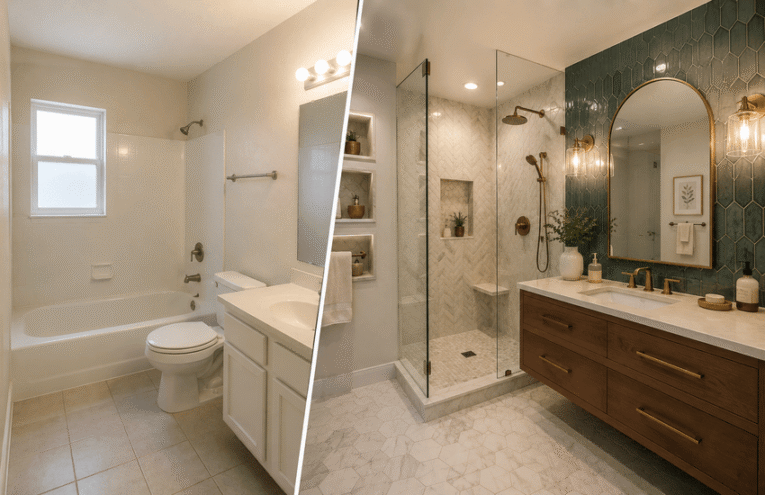 How Custom Tile Work Elevates an Ordinary Bathroom