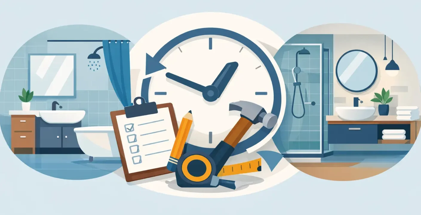 Bathroom Remodel Timeline Explained Clearly