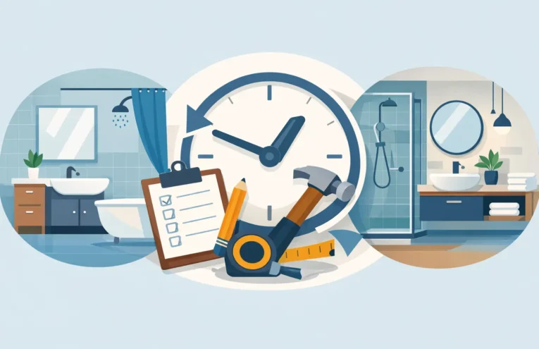 Bathroom Remodel Timeline Explained Clearly