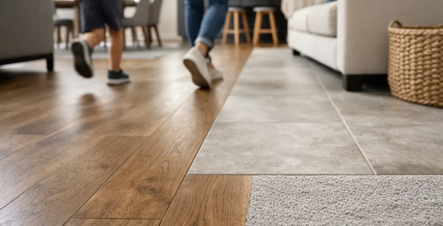 Best Flooring for High Traffic Homes