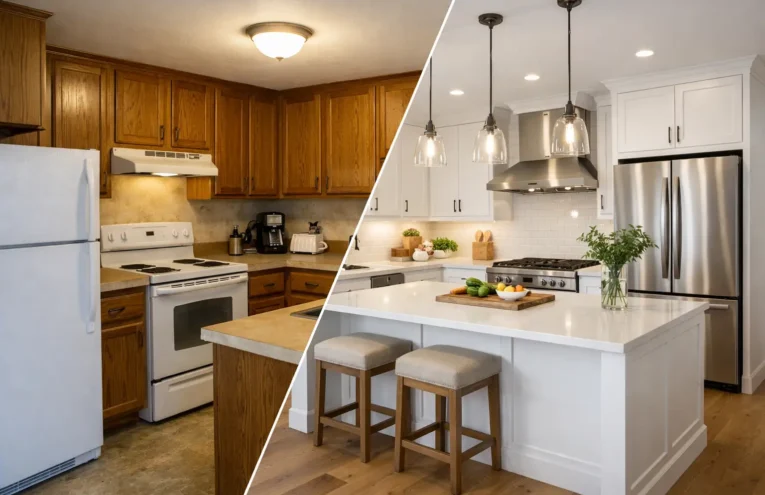 Kitchen Remodel Before and After Ideas