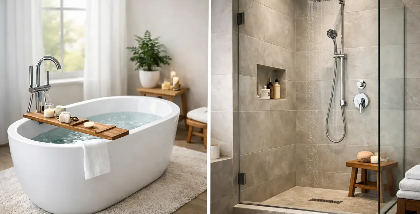 Bathtub Versus Walk In Shower