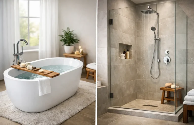 Bathtub Versus Walk In Shower