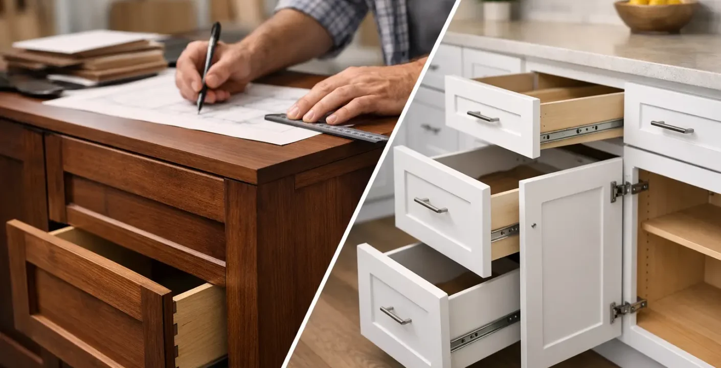 Custom Cabinets Versus Stock Cabinets for Your Home
