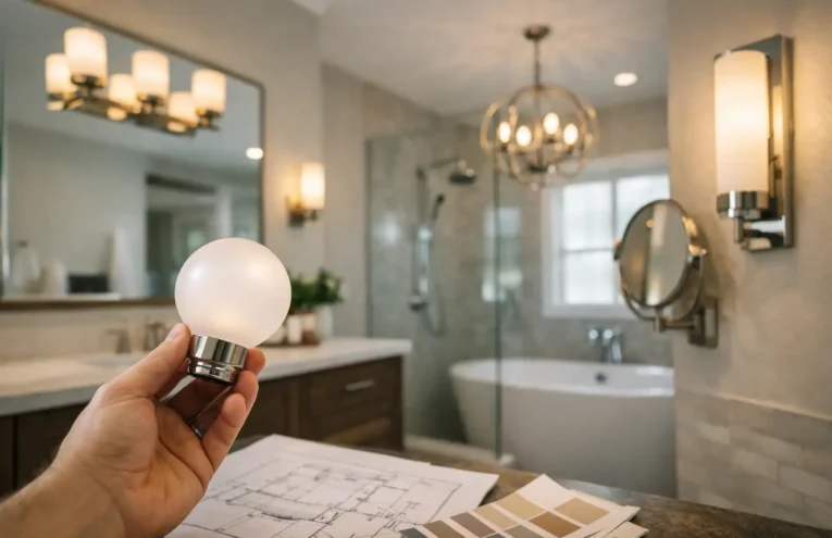 How to Select Bathroom Lighting for a Home Remodel