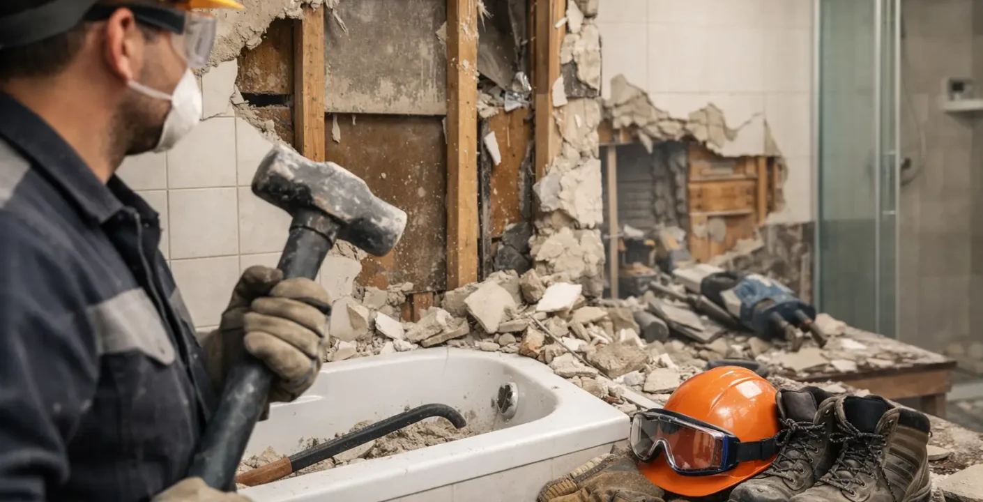 Bathroom Demolition Guide for a Safer Remodel