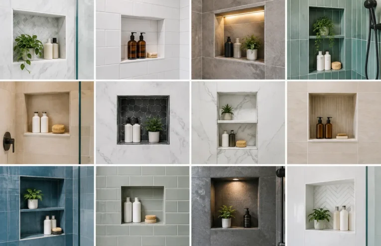 12 Shower Niche Design Examples for Any Bath
